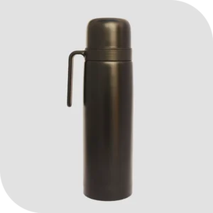 TERMO MEDIA MANIJA ACERO 1L NEGRO