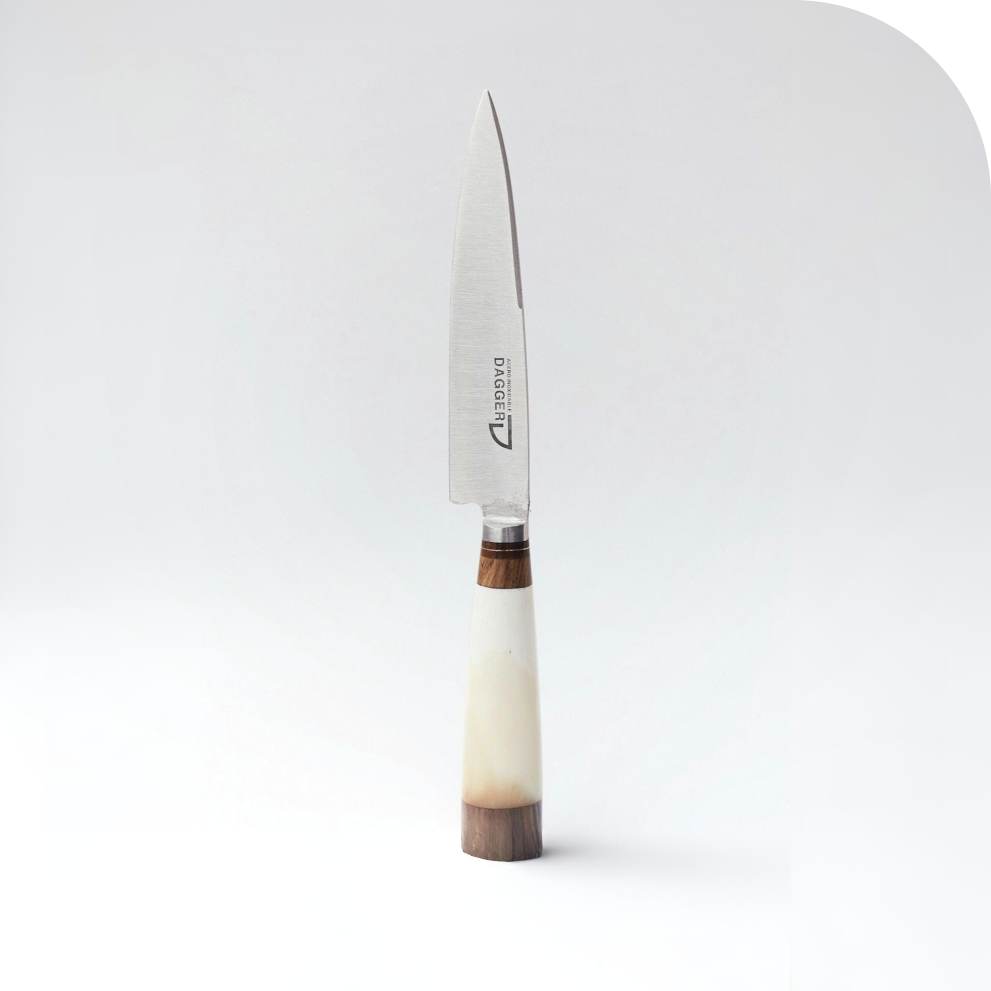 CUCHILLO 14 CM REGIONAL HUESO ENTERO BLANCO