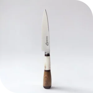 CUCHILLO 14 CM CIERVO Y MADERA