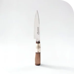 CUCHILLO 12 CM CIERVO Y MADERA