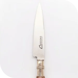 CUCHILLO 14 CM MADERA Y 3 HILOS DE ALPACA