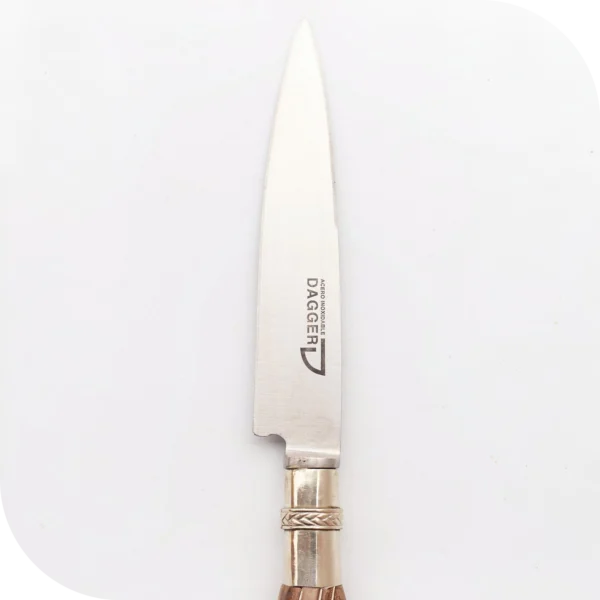 CUCHILLO 14 CM MADERA Y 3 HILOS DE ALPACA - Image 2