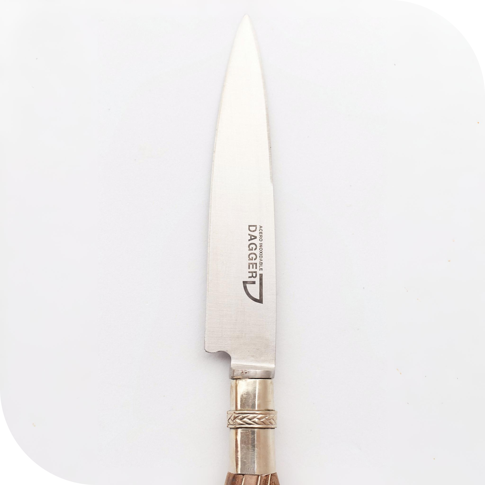 CUCHILLO 14 CM MADERA Y 3 HILOS DE ALPACA - Image 2