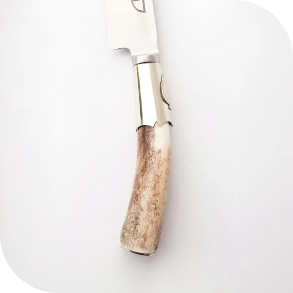 CUCHILLO 14 CM CIERVO ENTERO Y ALPACA C/DIJE - Image 2