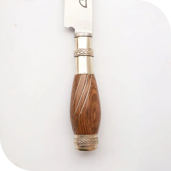 CUCHILLO 14 CM MADERA Y 3 HILOS DE ALPACA - Image 3