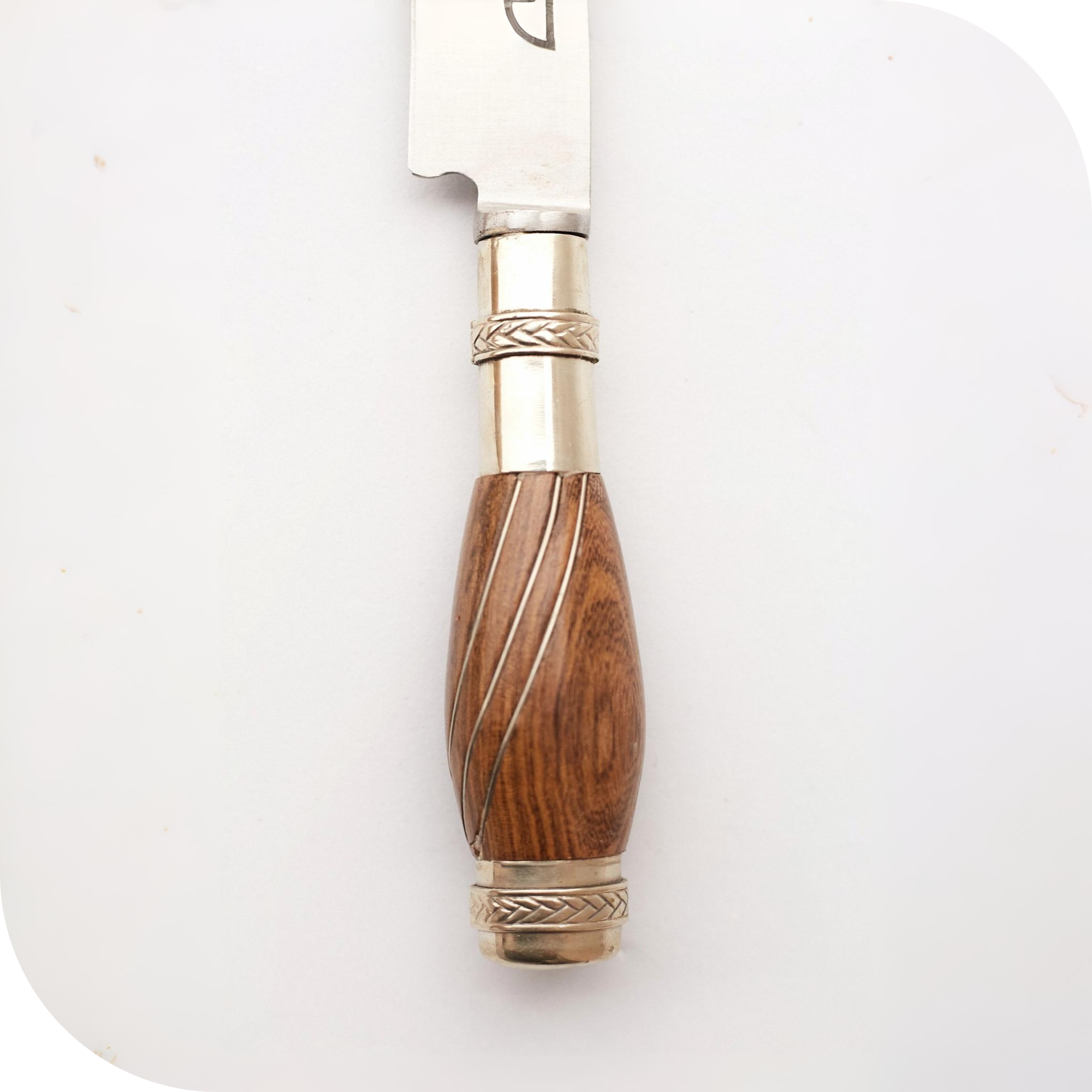 CUCHILLO 14 CM MADERA Y 3 HILOS DE ALPACA - Image 3