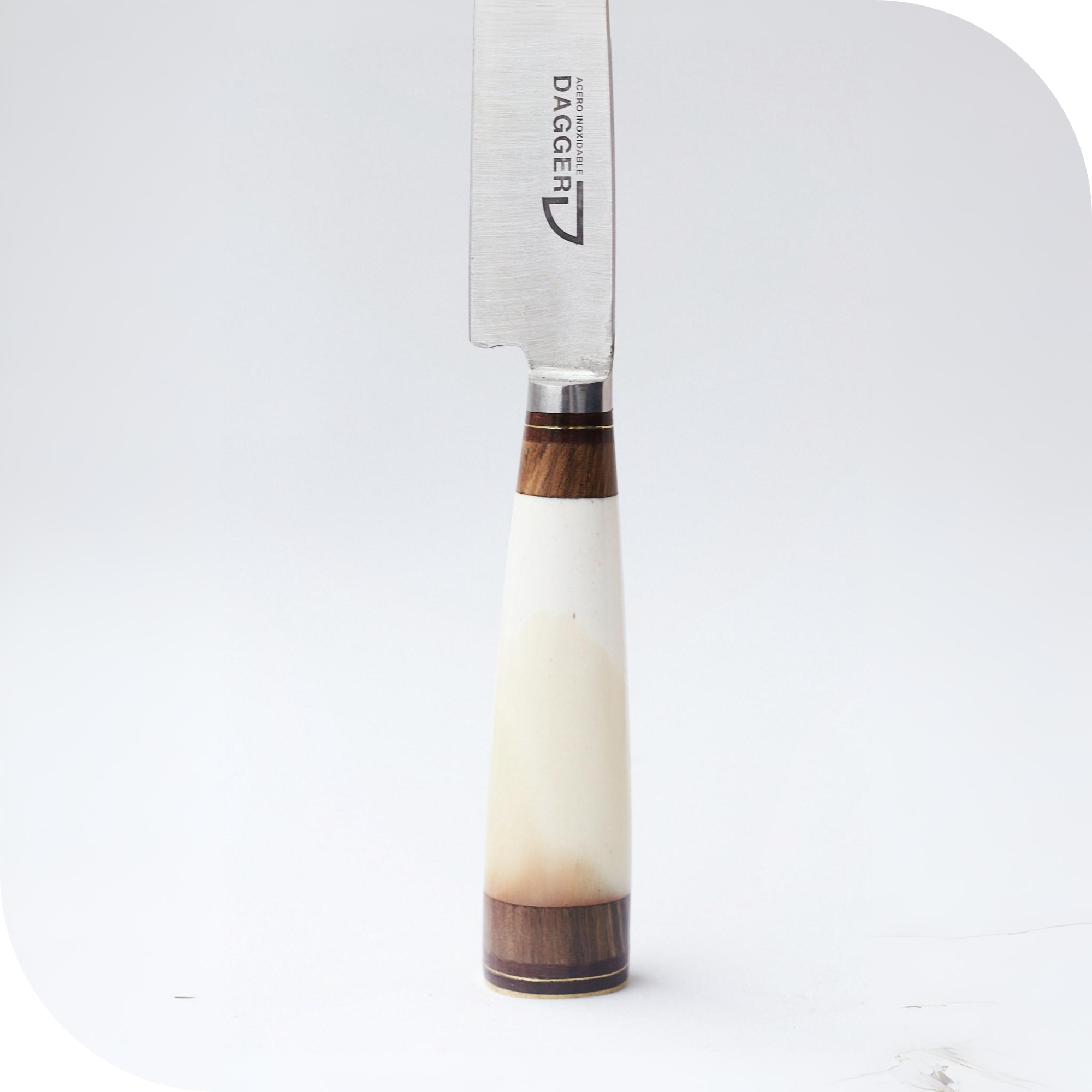 CUCHILLO 14 CM REGIONAL HUESO ENTERO BLANCO - Image 3