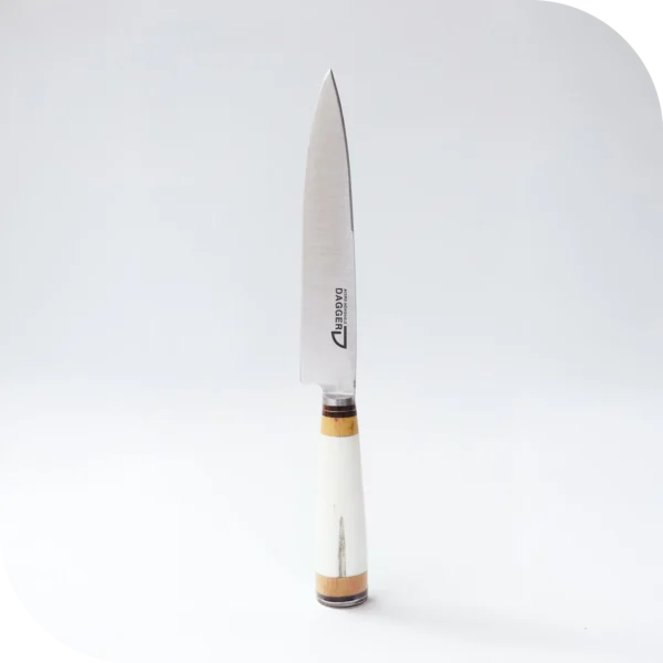 CUCHILLO 20 CM REGIONAL HUESO ENTERO BLANCO