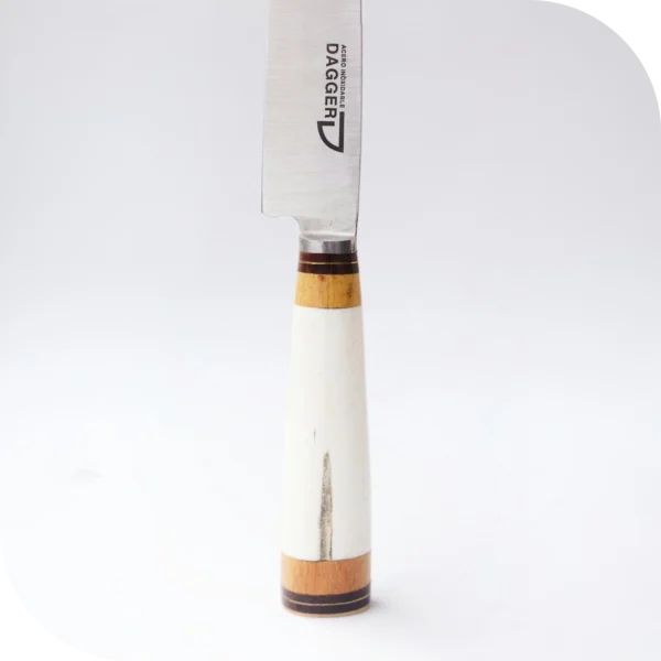 CUCHILLO 20 CM REGIONAL HUESO ENTERO BLANCO - Image 3