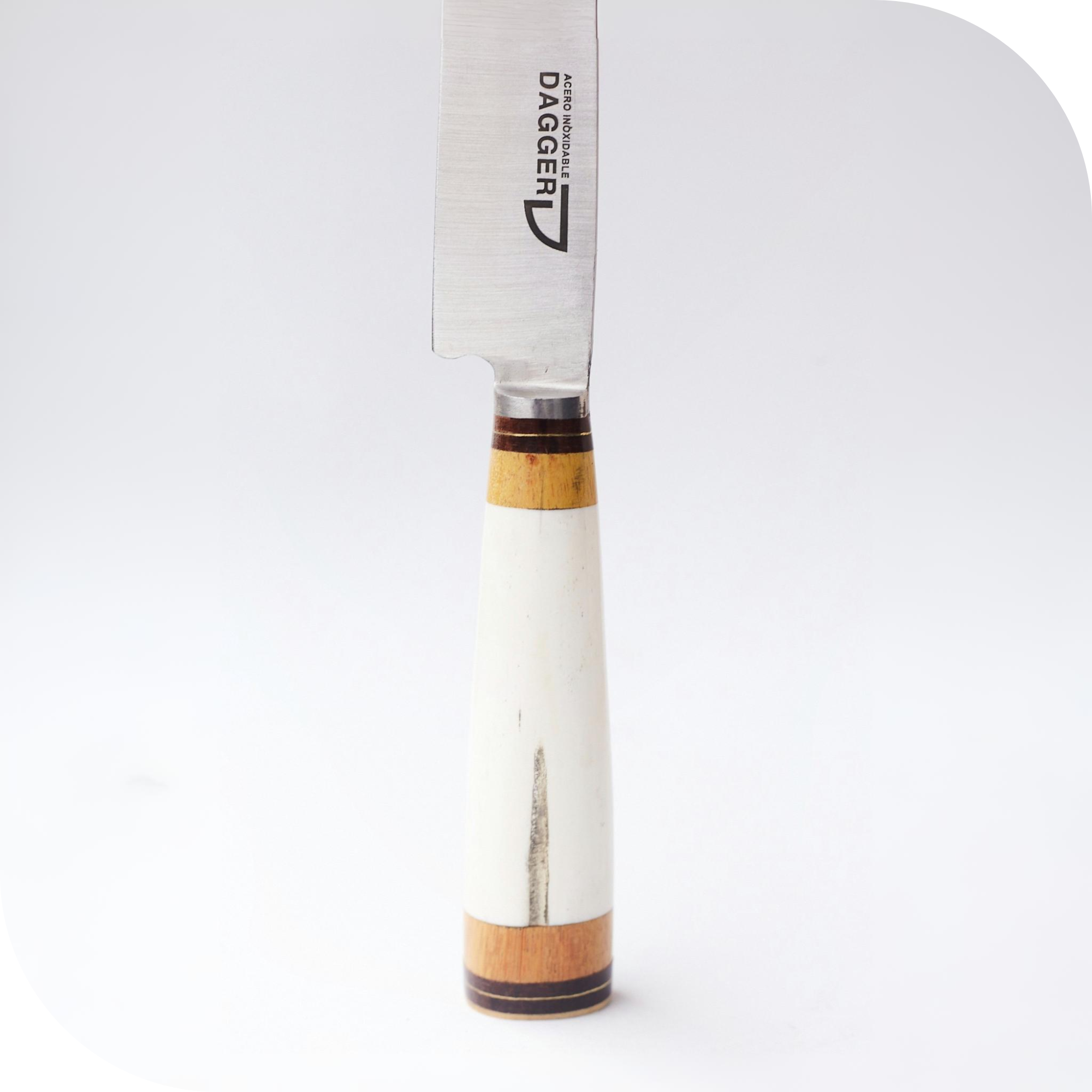 CUCHILLO 20 CM REGIONAL HUESO ENTERO BLANCO - Image 3