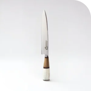 CUCHILLO 20 CM CIERVO Y MADERA