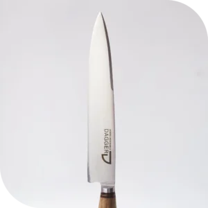 CUCHILLO 20 CM CIERVO Y MADERA