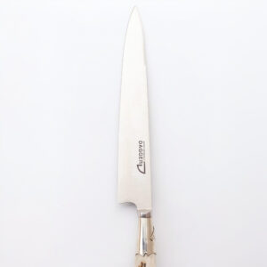 CUCHILLO 20 CM CIERVO ENTERO C/PUNTERAS DE ALPACA Y DIJE