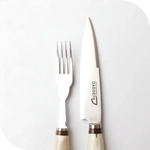 JUEGO DE ASADO 14 CM CIERVO ENTERO - Image 2