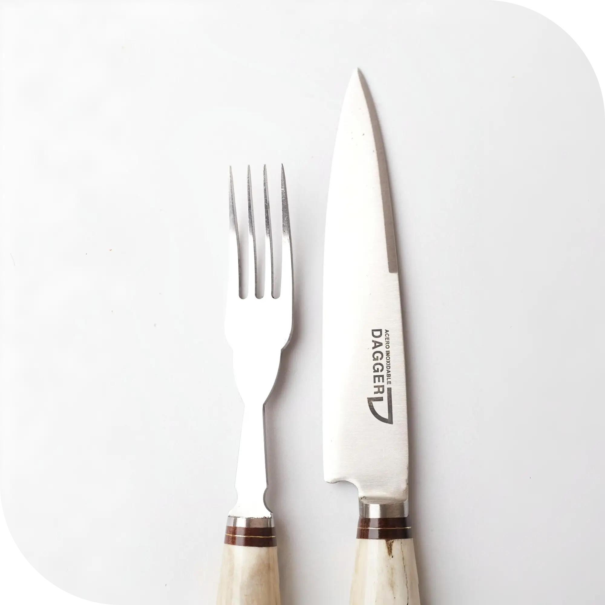 JUEGO DE ASADO 14 CM CIERVO ENTERO - Image 2